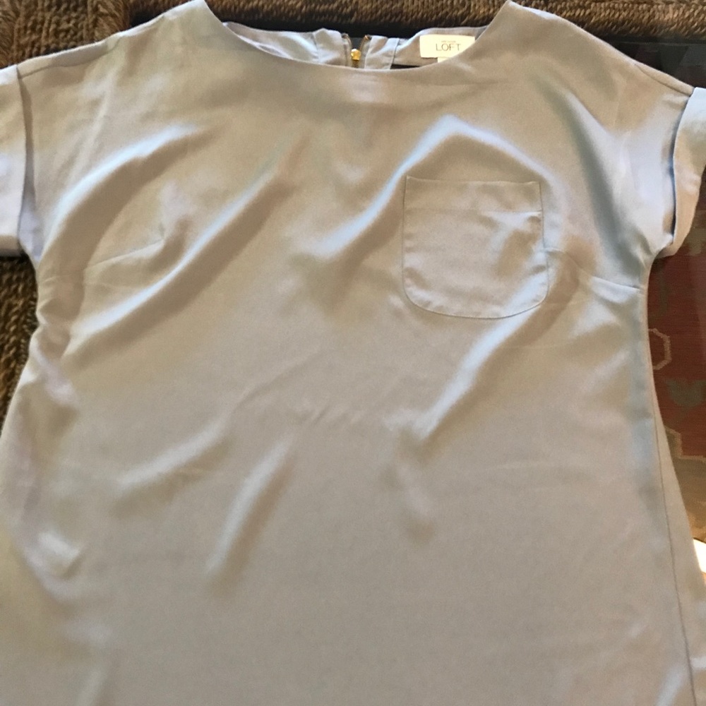 Light blue/gray blouse